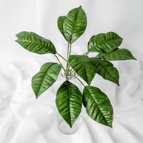 Mini Gardenia Leaf (12 Pack) - Realistic Artificial Flowers and Greenery