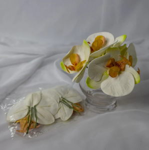 Light Pink Phalaenopsis Flowerhead (6 Pack) - Realistic Artificial Flowers
