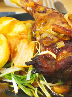 Peking Duck with Potato Dumplings Recipe