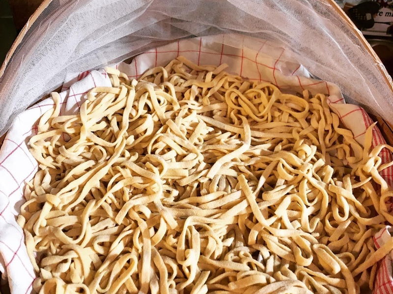 Cursos de cocina Fiano Romano: Strozzapreti all'amatriciana