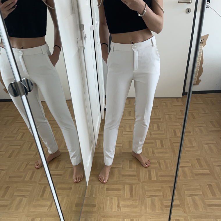 White trousers - Camaieu