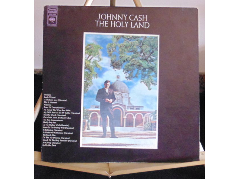 Johnny  Cash Lp - The Holy Land Near Mint