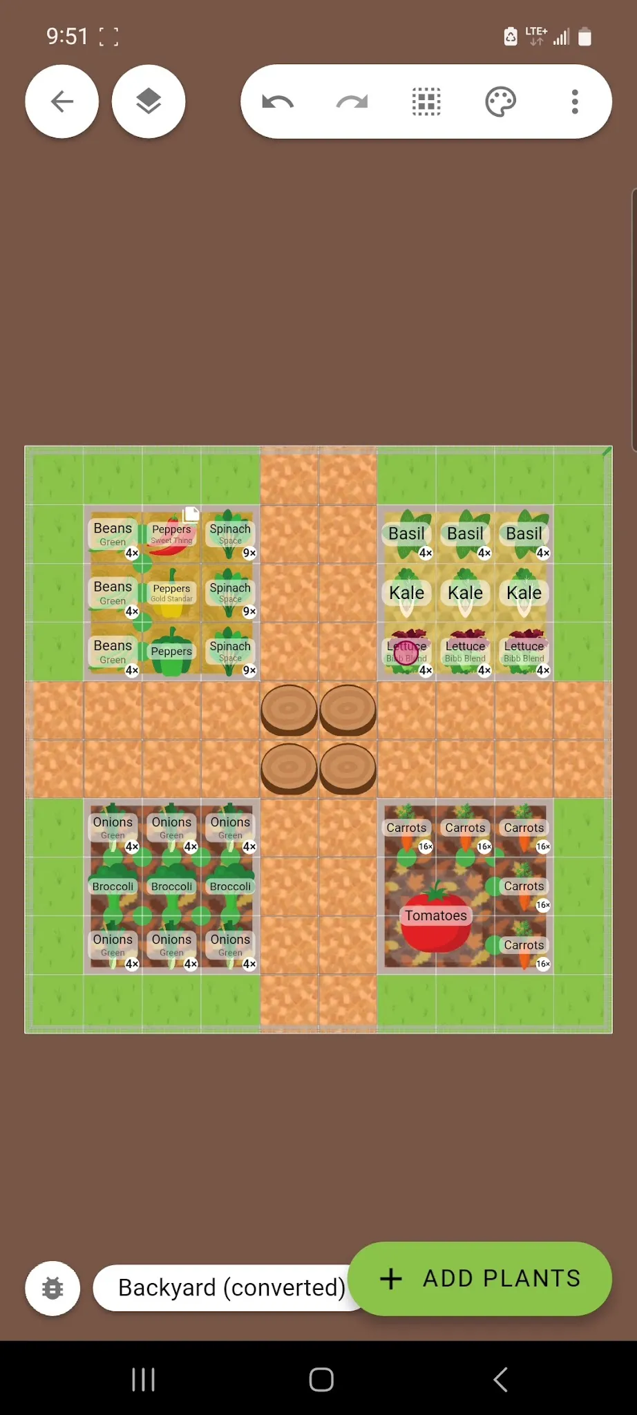 Select Garden Section