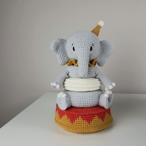 Stacking toy Elephant