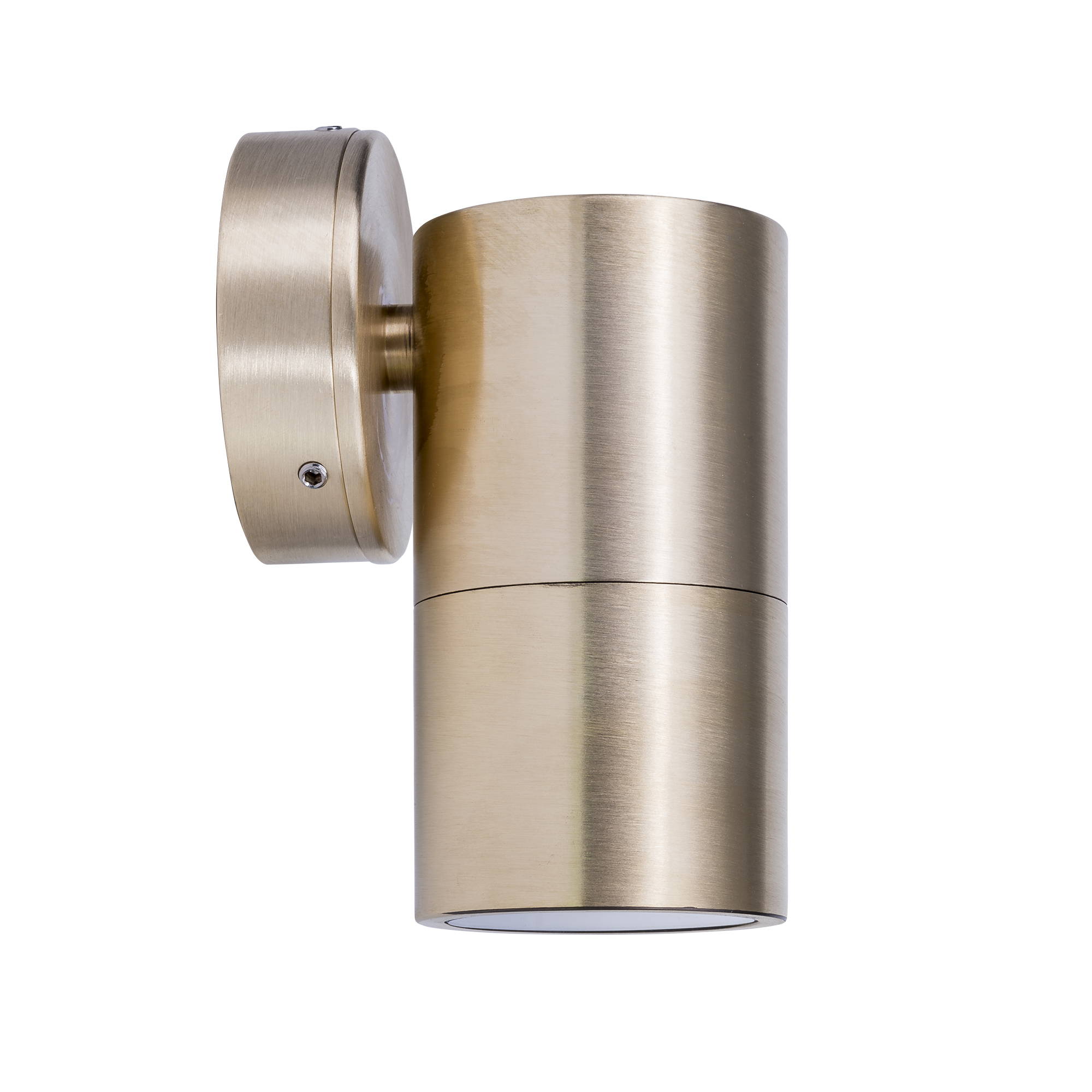 HV1155T-HV1157T - Tivah Solid Brass TRI Colour Fixed Down Wall Pillar Lights