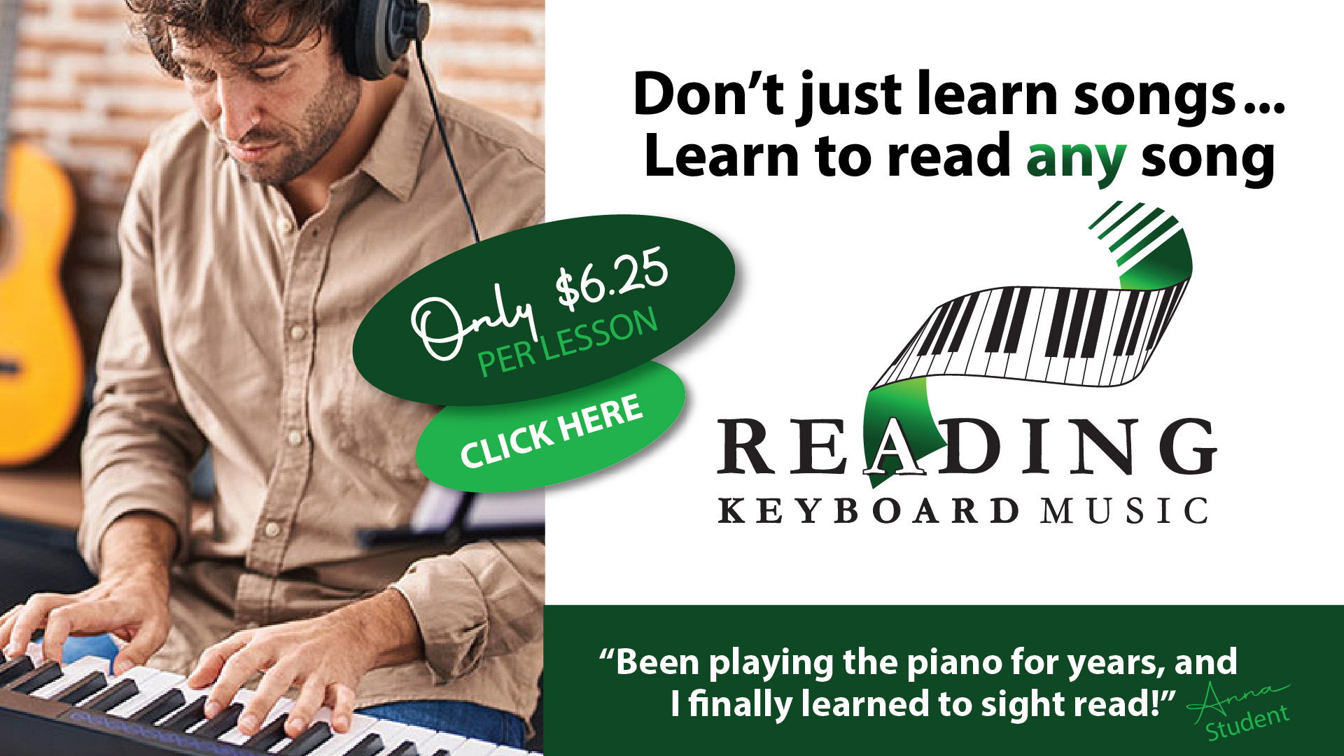 Reading Keyboard Music