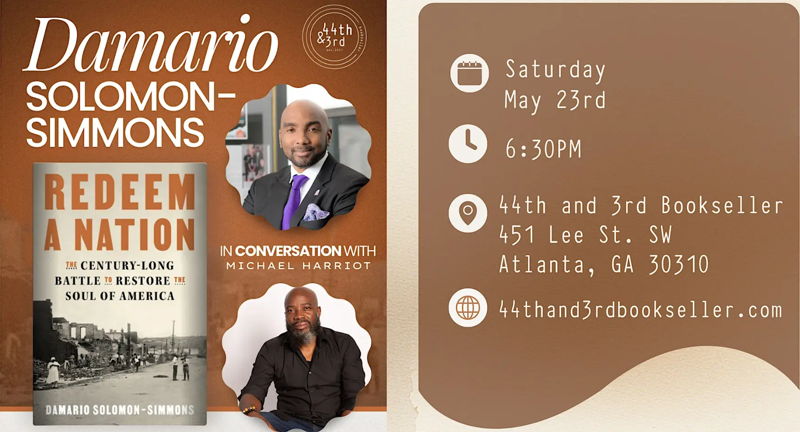 Damario Solomon-Simmons in conversation with Michael Harriot