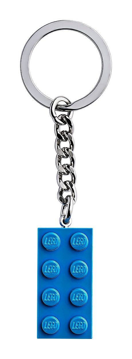 lego blue keyring