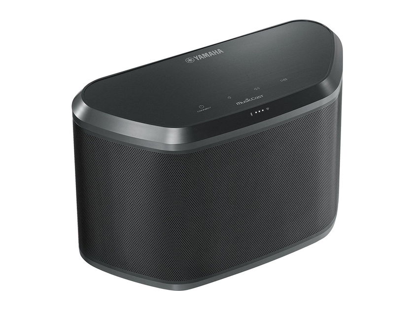 Yamaha WX-030 MusicCast Wireless Speaker with Wi-Fi and  Bluetooth(Black)