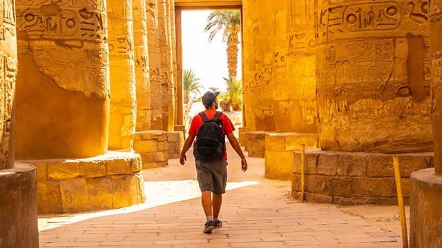 Wandering through Karnak Temple, Luxor, Egypt