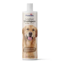 Shampoing pour chiens à poils longs - Soin contre les odeurs et les nœuds