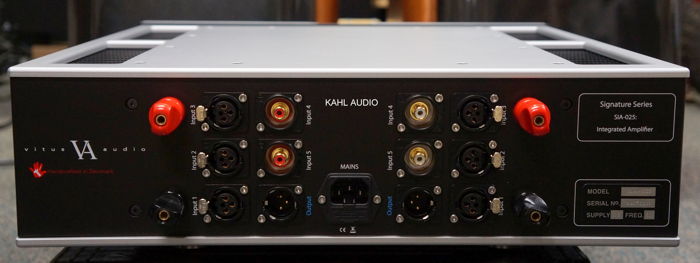 Vitus Audio SIA-025 MKII Ref integrated amp. Few months...