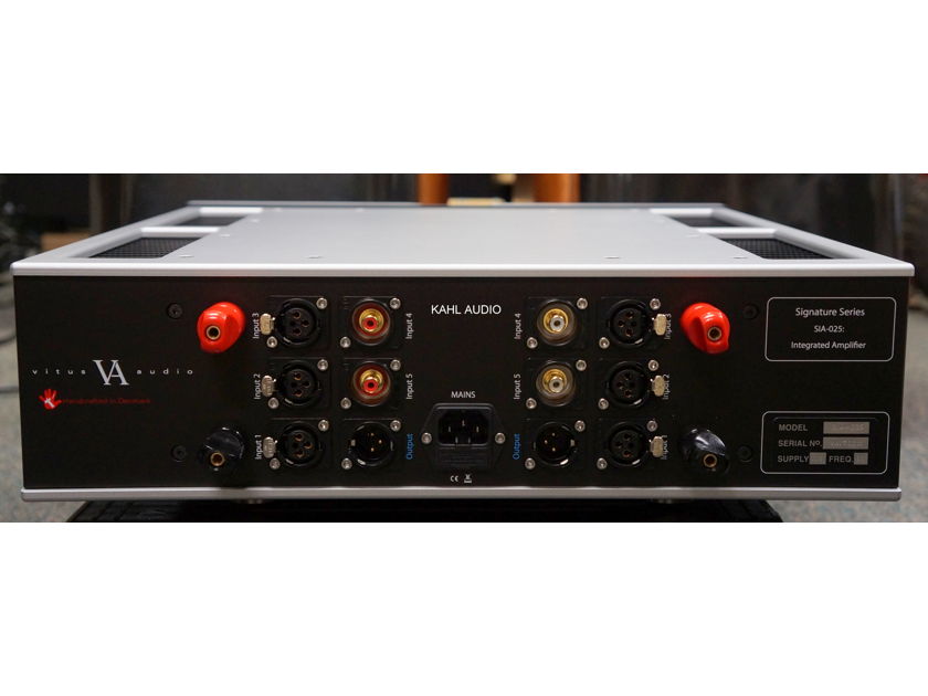 Vitus Audio SIA-025 MKII Ref integrated amp. Few months old. $25200 MSRP