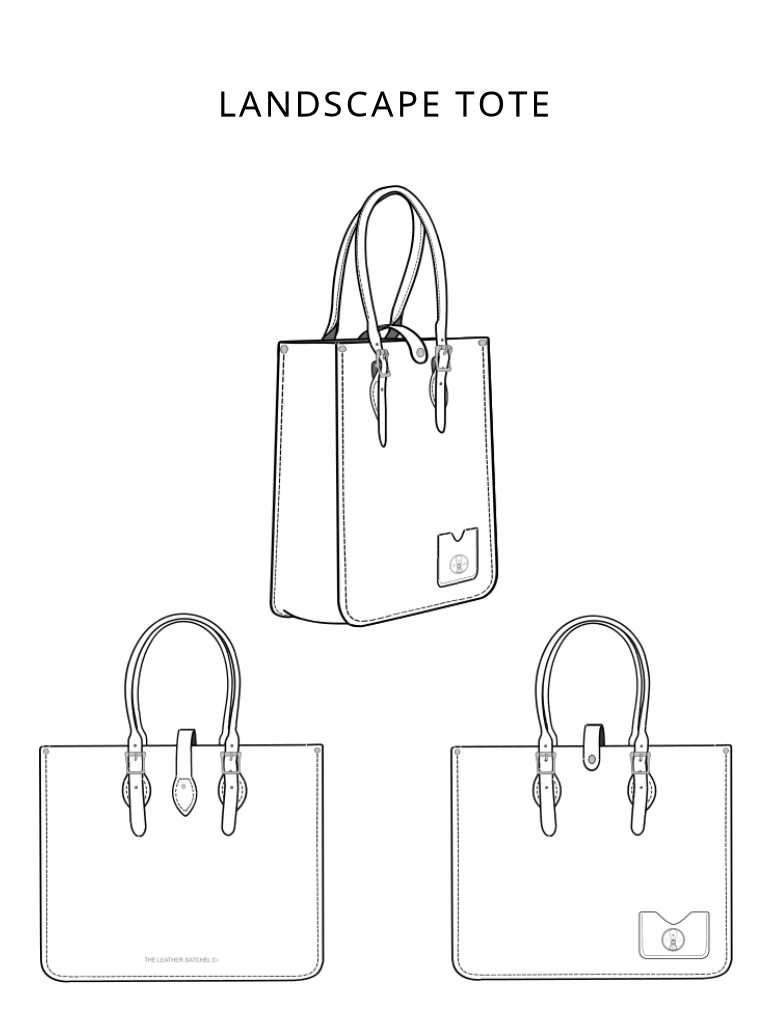 Sketch of a Landscape Tote