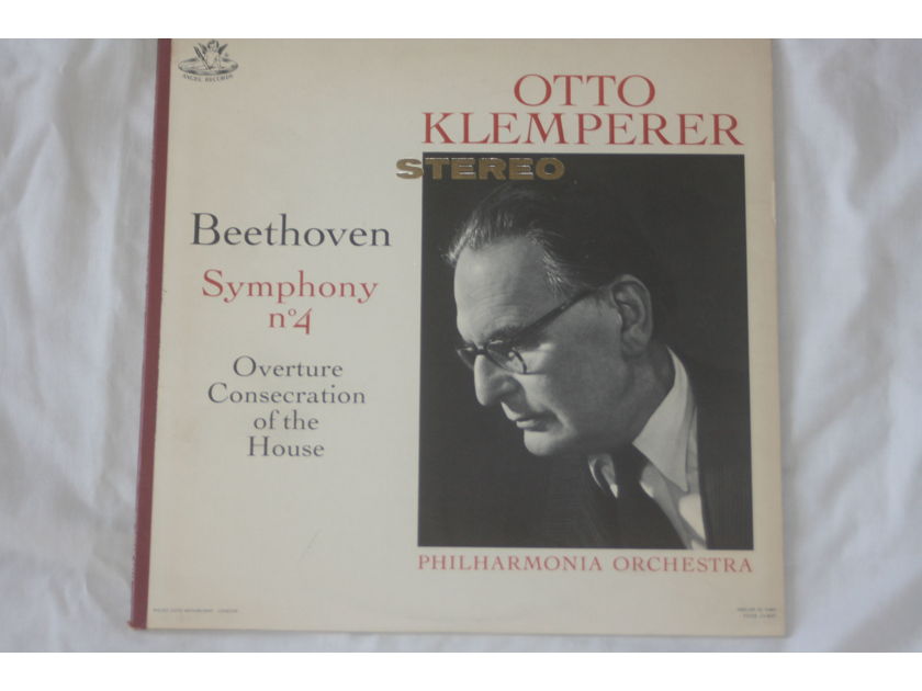 Otto Klemperer - Beethoven Symphony No. 4 Overture Consecration of the House Angel Records