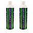 2 x organicum Shampoo Anti-Haarausfall Biotin Keratin Kollagen Hydrosol Aminosäuren ohne Sulfat 350ml