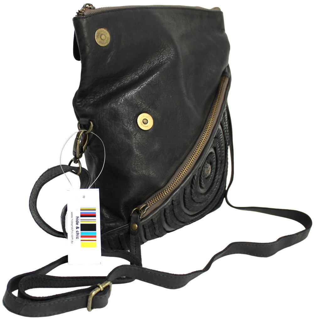 Quality Full Grain Leather Shoulder Bag - Image 7