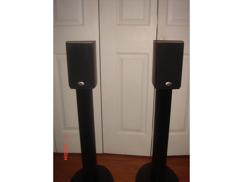 PSB  Imagine Mini Bookshelf speakers with matching PSB stands