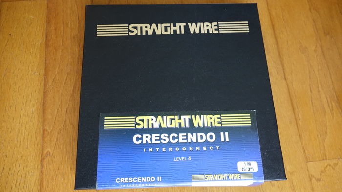 Straight Wire Crescendo 2 -  1 Meter Balanced Interconn...