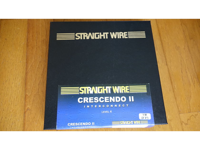 Straight Wire Crescendo 2 -  1 Meter Balanced Interconnects (Pair)
