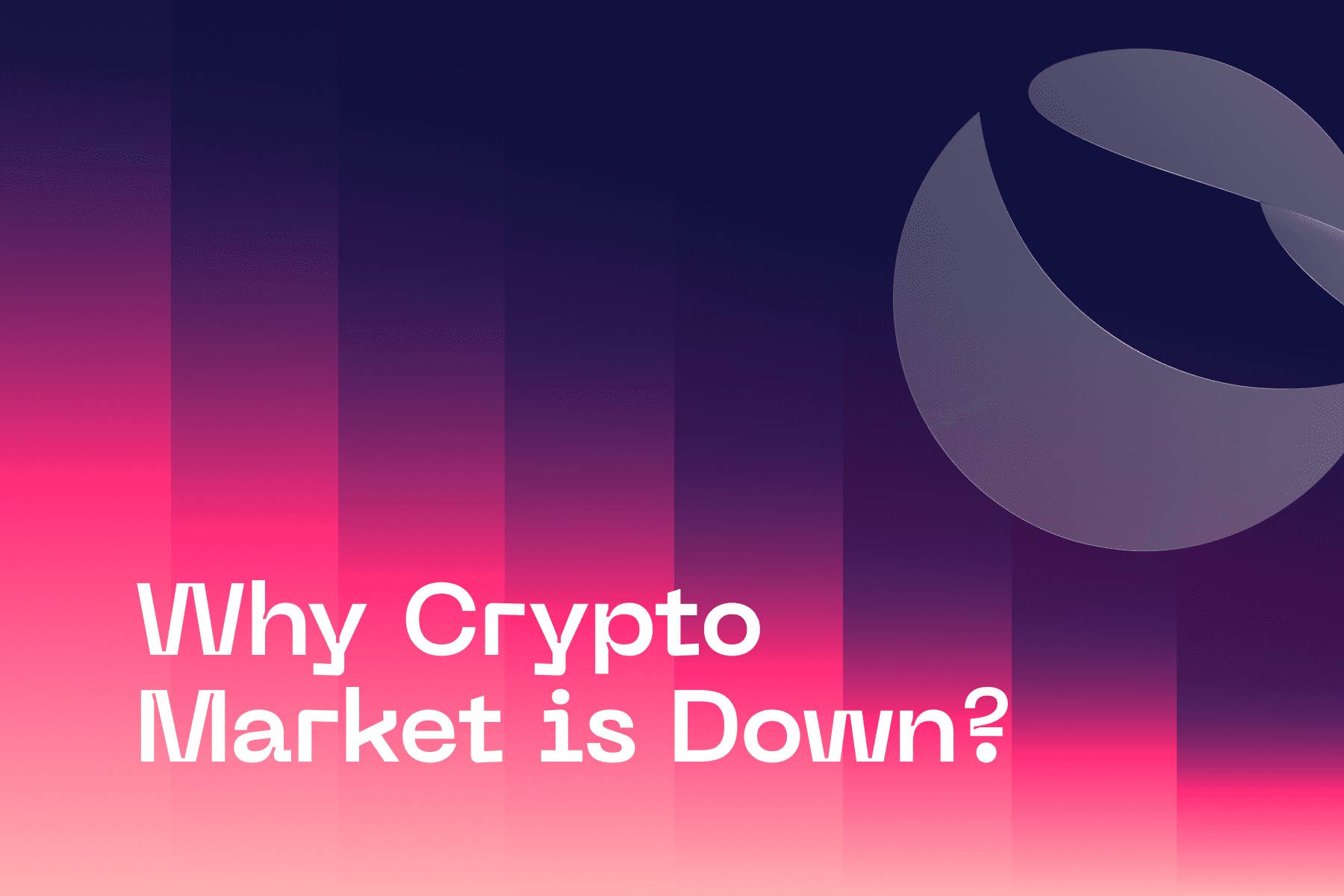 Why is the Crypto Market Down?