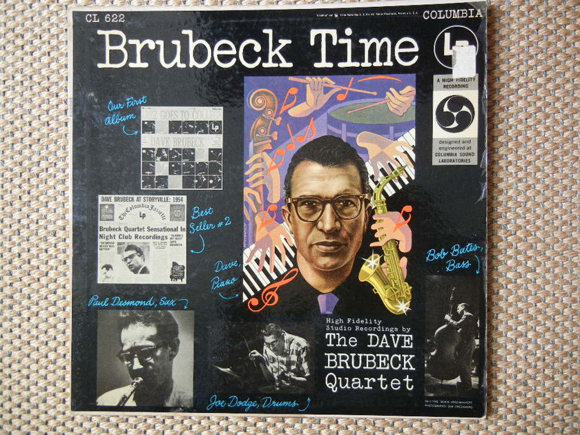 DAVE BRUBECK/ - BRUBECK TIME/ Columbia CL-622 (Six Eye)