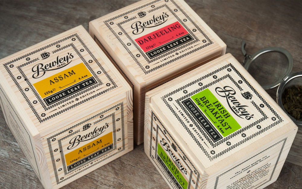 Bewley's Tea Chests | Dieline - Design, Branding & Packaging Inspiration