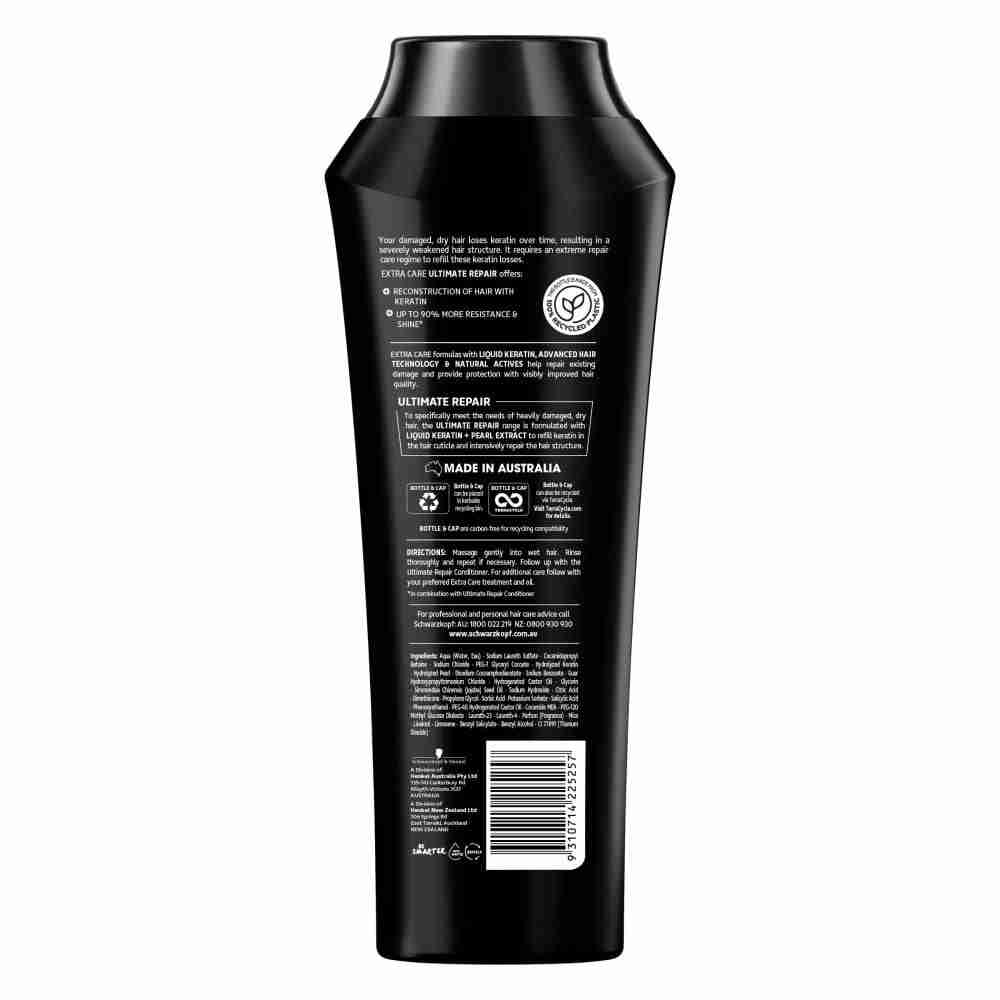 Schwarzkopf Extra Care Ultimate Repair Strengthening Shampoo 400Ml - Image 3