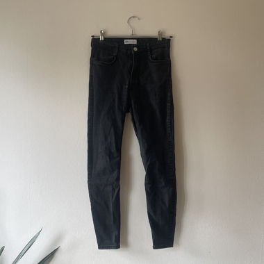 Schwarze Zara Skinny Jeans
