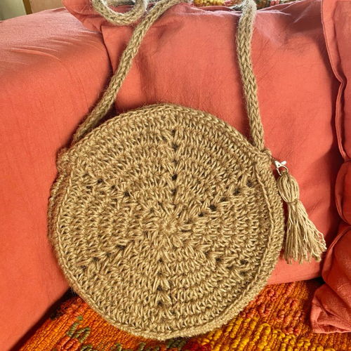 Crochet Boho Bag pattern / Patrón Cartera Boho al crochet