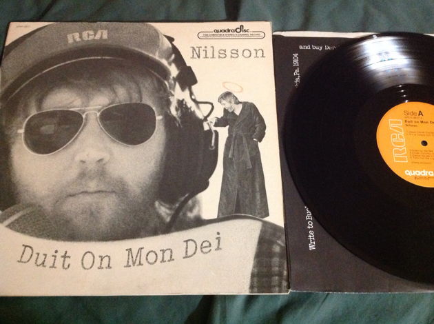 Harry Nilsson - Duit On Mon Dei CD-4 Quadradisc LP NM