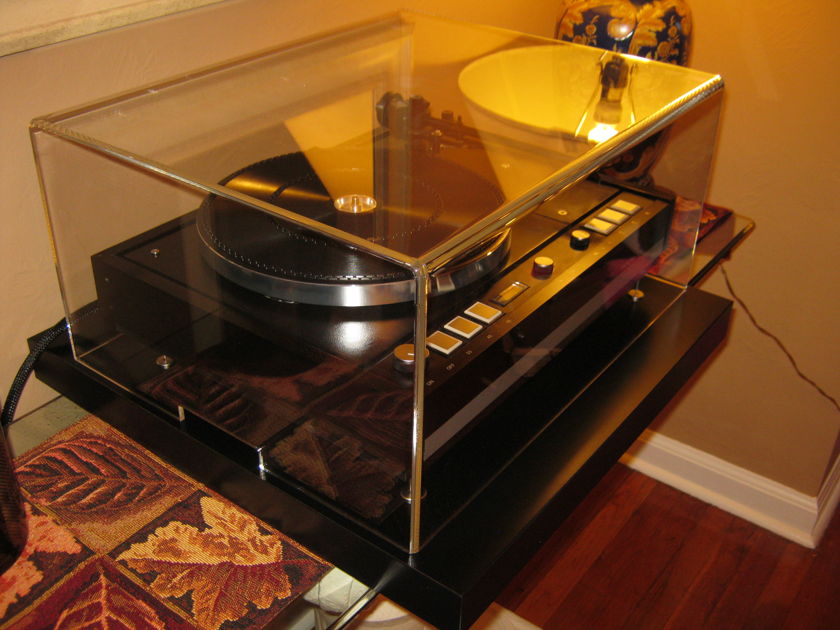 THORENS TD-126  MK II TOP CLASS SUMICO PREMIER TONE ARM AND COVER TALISMAN S CARTRIDGE UNIQUELY RESTORED AND UPGRADED