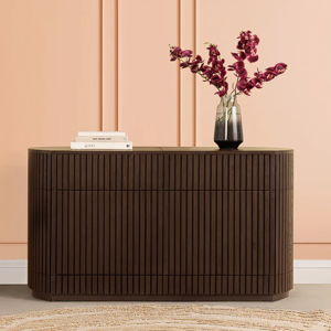 Curved Sideboard with Storage | Transformer Table