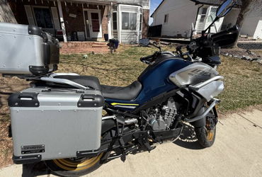 2023 CFMOTO IBEX 800T motorcycle for rent near Thornton, CO