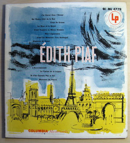Edith Piaf - Edith Piaf Avec Orchestra / Sung In French...