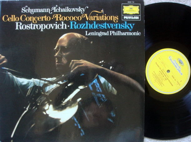 DG / ROSTROPOVICH/ROZHDESTVENSKY, - Schumann Cello Conc...