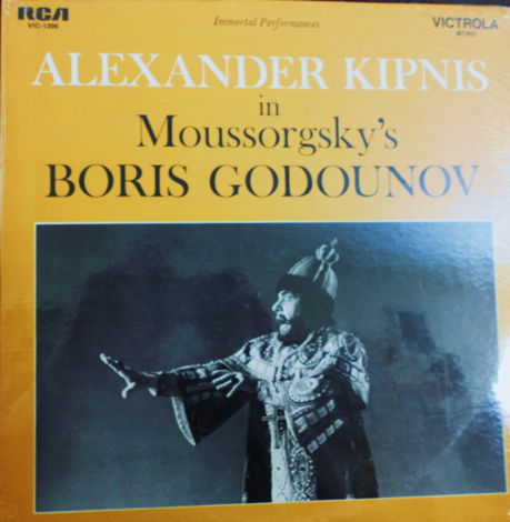 ALEXANDER KIPNIS (FACTORY SEALED LP)  - MOUSSORGSKY'S B...