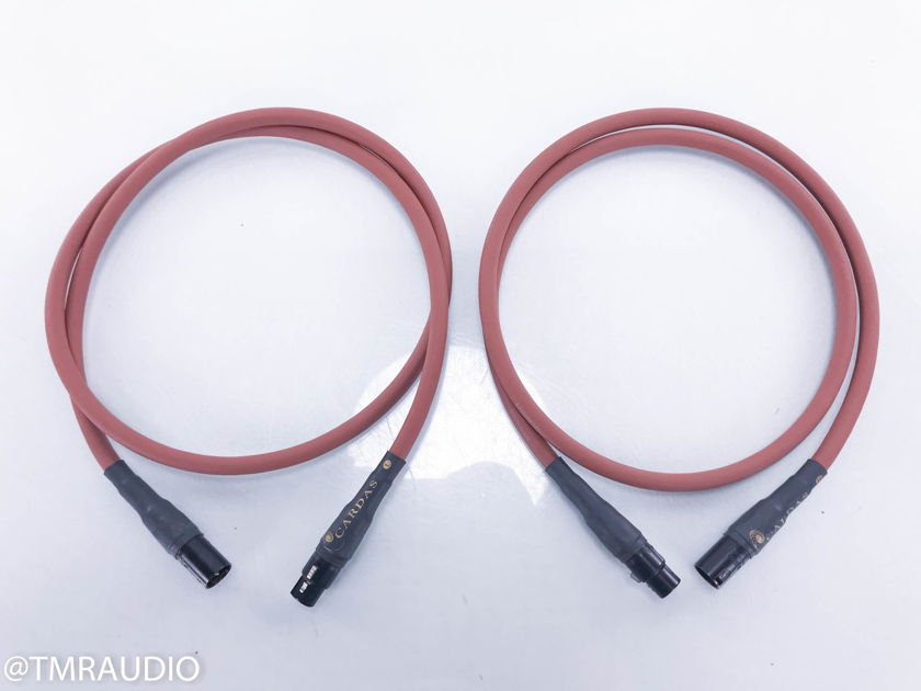 Cardas Cross XLR Cables 1.5m Pair Balanced Interconnects (14179)