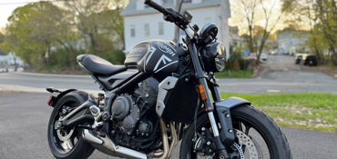2022 TRIUMPH TRIDENT 660 motorcycle for rent near Boston, MA