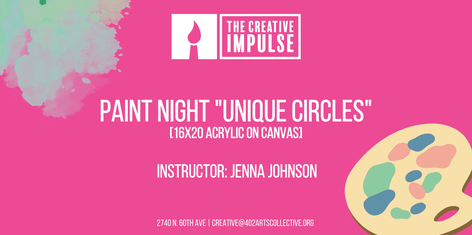 Paint Night with Jenna Johnson promotional image