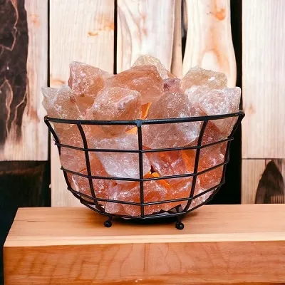 Salt Lamp - Wire Fire Basket