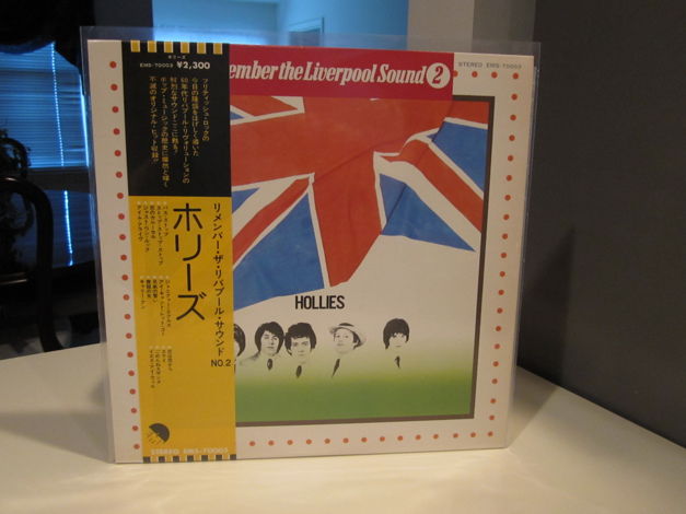 THE HOLLIES, REMEMBER THE LIVERPOOL SOUND 2, JAPAN LP
