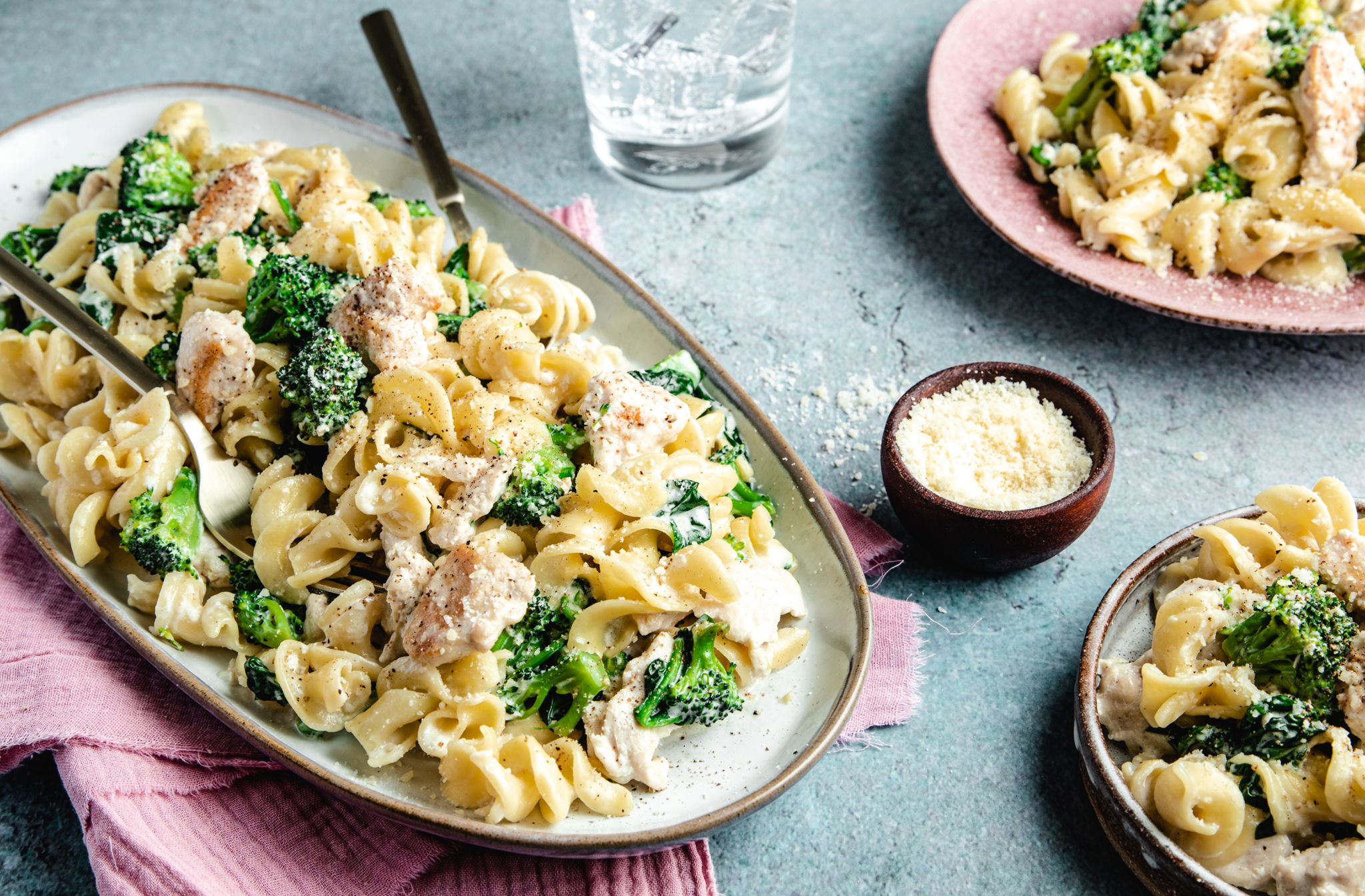 Chicken Broccoli Alfredo with Fresh Pasta | Prefare Meals