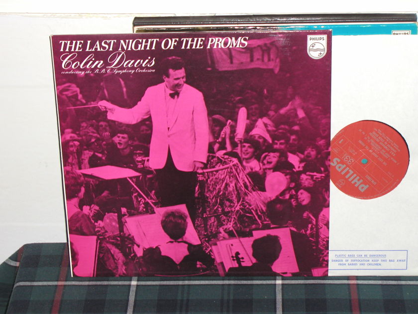 Davis/BBCSO - Proms/Elgar Philips Import LP pressing sfm 23