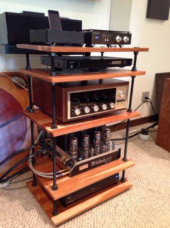 The vintage McIntosh system that blew me away.  Thank you Terry D!