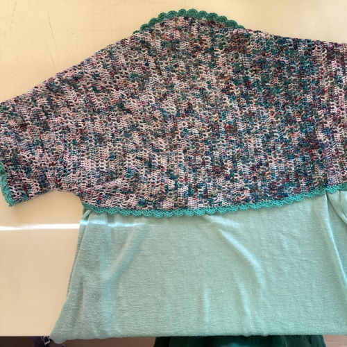 Crocheted bolero vest Rianne