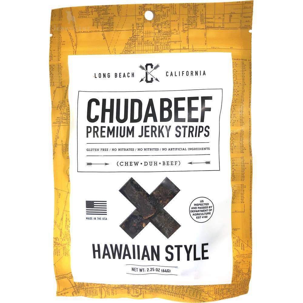 Chudabeef Hawaiian Low Fat Beef Jerky 