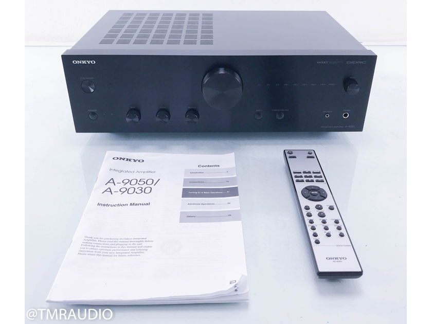 Onkyo A-9050 Stereo Integrated Amplifier MM Phono (12844)
