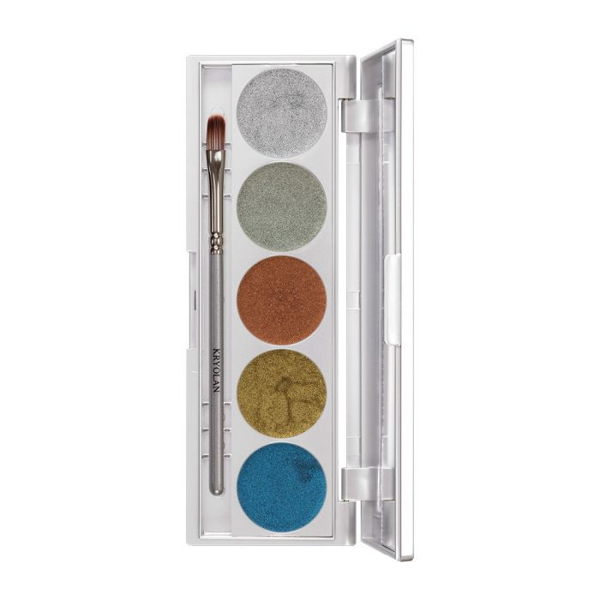 Kryolan Metallique - 5 Colour Palette - Image 2