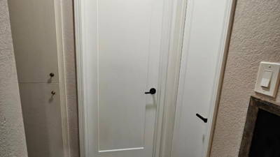 New interior door